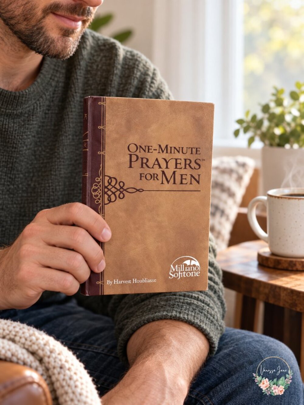 One-Minute Prayers for Men Milano Softone - by Harvest House Publishers